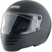 Simpson M62 Solid, integraalhelm ,Mat-Zwart ,L
