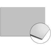 KitchenArt - Warm Grey Elegance Spatscherm - 100x65 cm - Spatscherm Achterwand Keuken - Spatwand Keuken