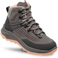 Grisport Overland Mid Dames Wandelschoenen - Grey/Peach