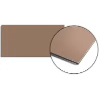 KitchenArt - Mocha Mousse Spatscherm - 60x30 cm - Spatscherm Achterwand Keuken - Spatwand Keuken