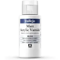 Vallejo Hobbyverf Acrylverf - 26518 Matt Acrylic Varnish (60 ml) Verf flesje - 60 ml