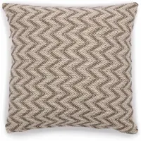 AW Gifts Klassieke kussenhoes - Herringbone Breed Grijs - 40x40cm