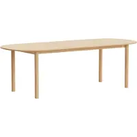 HAY Annex Tafel Langwerpig 95x240 Cm Gelakt - Eettafels & bartafels Eiken Lacquered Oak - AF191-F294-AT16