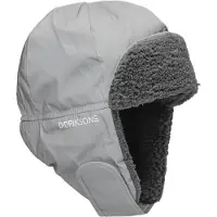Didriksons - Kid's Biggles Reflective Cap - Muts 56 cm, grijs