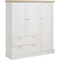 Loft 24 Binz - Commode 2+1 Deuren 2 Laden Eiken (130 x 122 x 35 cm)