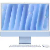Apple iMac 24 inch M4 (10 core CPU/10 core GPU) 24GB/512GB Blauw QWERTY