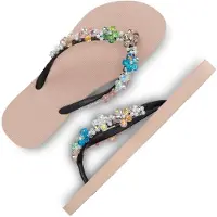 Uzurii | Teenslippers | Dames | Zand | Maat 39/40