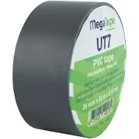 SHOWGEAR MegaTape UT7 PVC tape 38 mm x 33 m, grijs