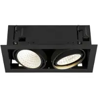 SLV LED Inbouwarmatuur Ømm | 54W 4000K 3400lm 940 IP20 | DALI | KADUX
