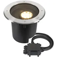 SLV LED Grondspot Ø270mm | 27W 3000K 2600lm 830 DALI Dimbaar IP65 | DASAR