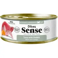 Dibaq Sense Kattenvoer Tuna & Rabbit 12 x 70 gr