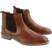 Cavani Heren Vintage Tan lederen dealerlaarzen