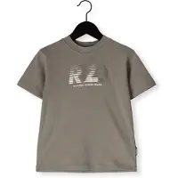 Raizzed T-shirt grijs Jongens Katoen Ronde hals Logo - maat 164