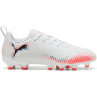 Puma Sportschoen 'Future 8 Play' azuur / lichtoranje / zwart / wit