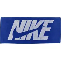 Nike Jacquard Handdoek Graphic Medium Blauw Wit