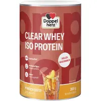Doppelherz Clear Whey Iso Proteïne, perzik-ijsthee smaak, 300g, PZN 19874799