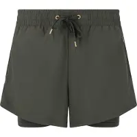 Athlecia - Women's Timmie V2 2-in-1 Shorts - Short 38, grijs