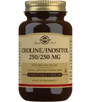 Solgar Choline/Inositol 250/250 mg Capsules