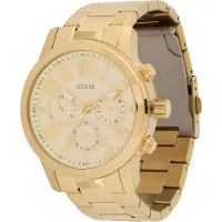 GUESS Analoog horloge 'Parker' goud
