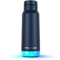 HidrateSpark Hidrate - Spark PRO 2 Straw - Slimme waterfles - 946ml - Led Verlichting - Blauw