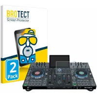 BROTECT - Screenprotector voor Denon DJ Prime 4/ 4+ - Folie Beschermfolie matte 2 Stuks