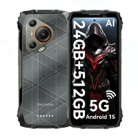 Blackview BL7000 - AI Robuuste Smartphone - 5G - 24GB RAM - 512GB ROM - 6.78 inch 120Hz - Robuuste Telefoon - IP68 Waterdicht - Nachtzicht - Android 15 - NFC - GPS - Zwart