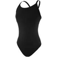 Funkita Diamond Back Plain Swimsuit Zwart 8 Years Meisje