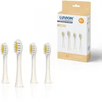 Luvion Opzetborstel - 500S Beige- Set 4 stuks - geschikt voor kinderen