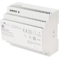 TRU COMPONENTS TC-13710896 DIN-rail netvoeding Verbruik (stand-by) 0.3 W 24 V/DC 6.25 A 150 W Aantal uitgangen:1 x Inhoud 1 stuk(s)