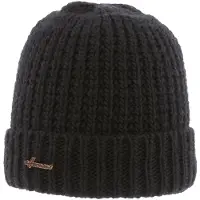 Herman effen muts van gerecycled polyester met pluche voering