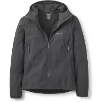 Rab - Women's Quantra Pro Hoody - Fleecevest 36, grijs