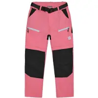 Color Kids - Kid's Pants Outdoor With Zip Off - Trekkingbroek 128, roze
