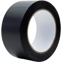 SHOWGEAR MegaTape UT5 PVC tape 50 mm x 33 m, zwart