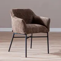 Livin24 Eetkamerstoel Nubo chenille mocha
