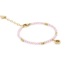 GUESS armband Jaipur Splendor Beads & 4G Bracelet Yellow Gold / Rose goudkleurig