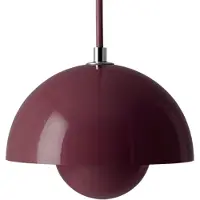 &tradition Flowerpot VP10 hanglamp Dark plum