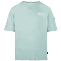 No Way Monday T-shirt met backprint lichtblauw Jongens Katoen Ronde hals - maat 116