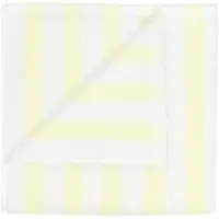 Blomus Handdoek Arto Wide Stripes White/Transparent Yellow (50 x 100 cm)