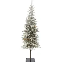 Everlands Alpbach fir Snowy 240 cm LED