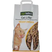 Agriselect woodpellets houtkorrels - 20 ltr