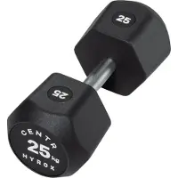 CENTR x HYROX Urethane Hexagon Dumbbell - 25 kg