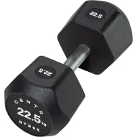 CENTR x HYROX Urethane Hexagon Dumbbell - 22,5 kg