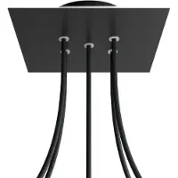Creative Cables Krovnq205f103 Rose-one Vierkant Mat Zwart Rose Kit