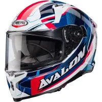 Caberg Avalon X Optic Integraalhelm Wit/Blauw/Rood XL, unisex