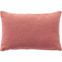 Dutch decor JULIO - kussenhoes outdoor 40x60 cm - waterafstotend en uv-bestendig - Old Rose - roze