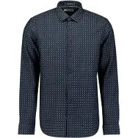 No-excess Overhemd navy