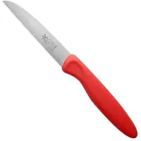 Robert herder Schilmes Molenmes RVS 85mm met rood heft rood RVS Schilmes