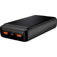 Denver Powerbank 20000 mAh - Met batterij indicator - Snelladen Power Delivery 22.5W - USB A/C - Micro USB - Universele Powerbank - PQC20009