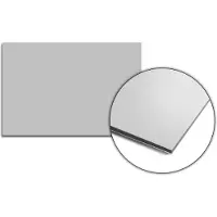 KitchenArt - Warm Grey Elegance Spatscherm - 60x40 cm - Spatscherm Achterwand Keuken - Spatwand Keuken
