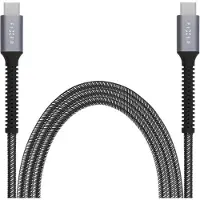 FIXED Vaste Armor USB-C naar USB-C kabel 1,2m 240W Grijs